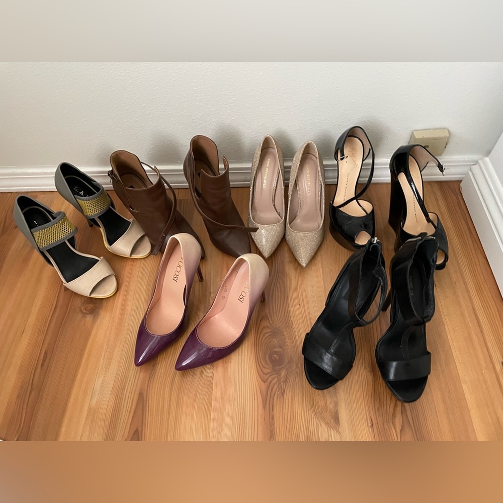 Gorgeous bundle of heels, all size 7.